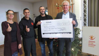 Spenden&uuml;bergabe