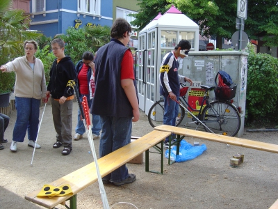 JPSS beteiligt sich auf der Kaiserstra&szlig;e an der "Internationalen Woche des Sehens"